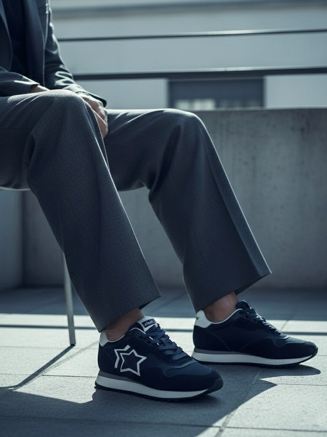 DRACO スニーカー DRAC1010-0200 Navy