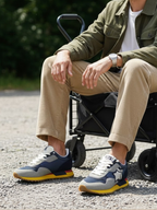 DRACO DRAC1010-0526 Light blu /navy ドラコ スニーカー