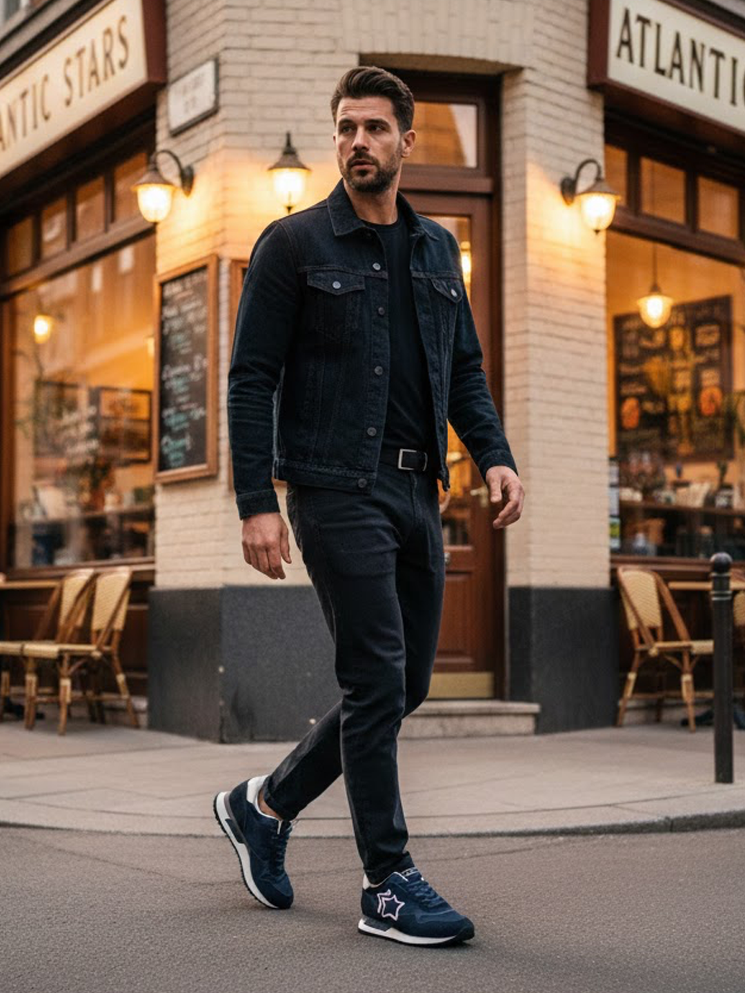 DRACO スニーカー DRAC1010-0200 Navy