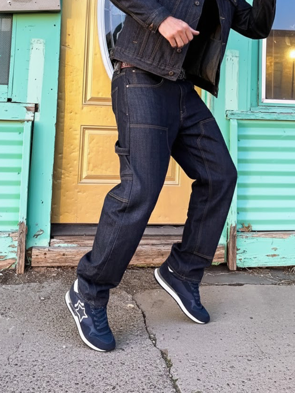 DRACO スニーカー DRAC1010-0200 Navy