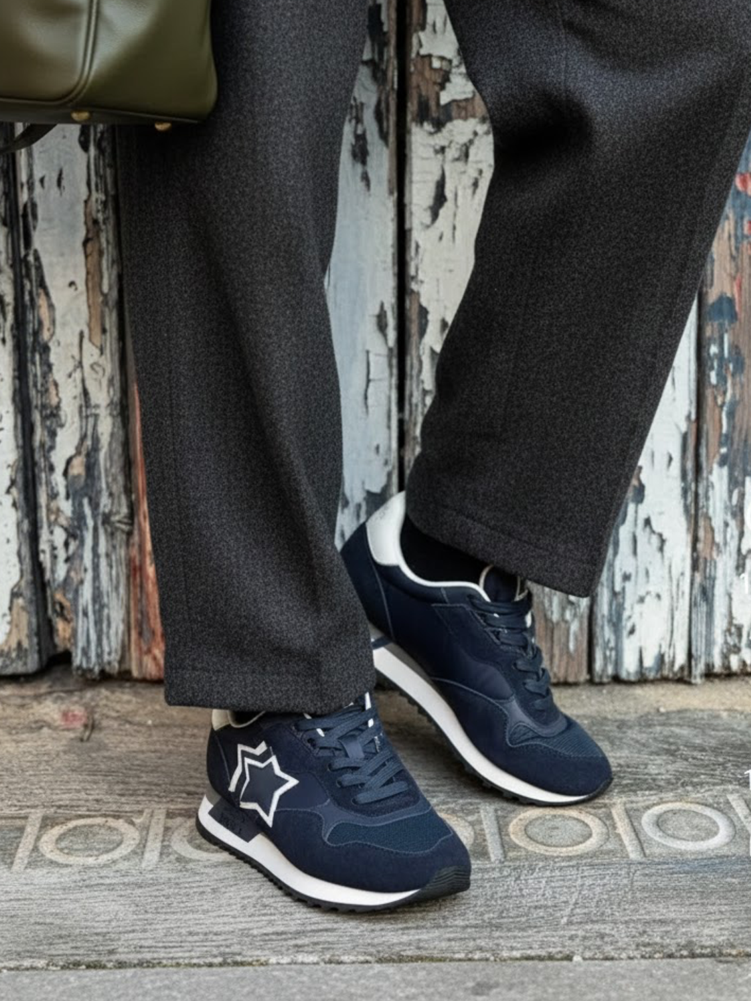 DRACO スニーカー DRAC1010-0200 Navy