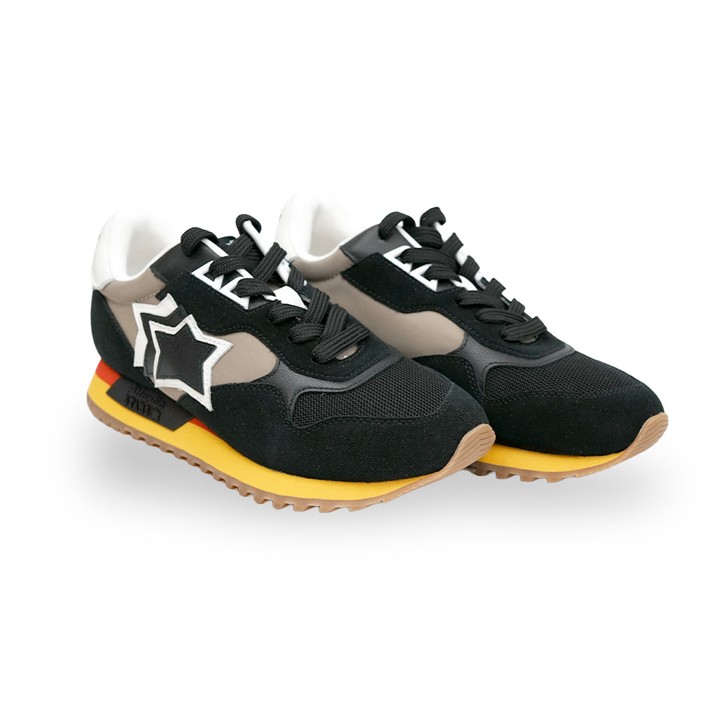 DRACO DRAC1010-0534 Black yellow ドラコ スニーカー