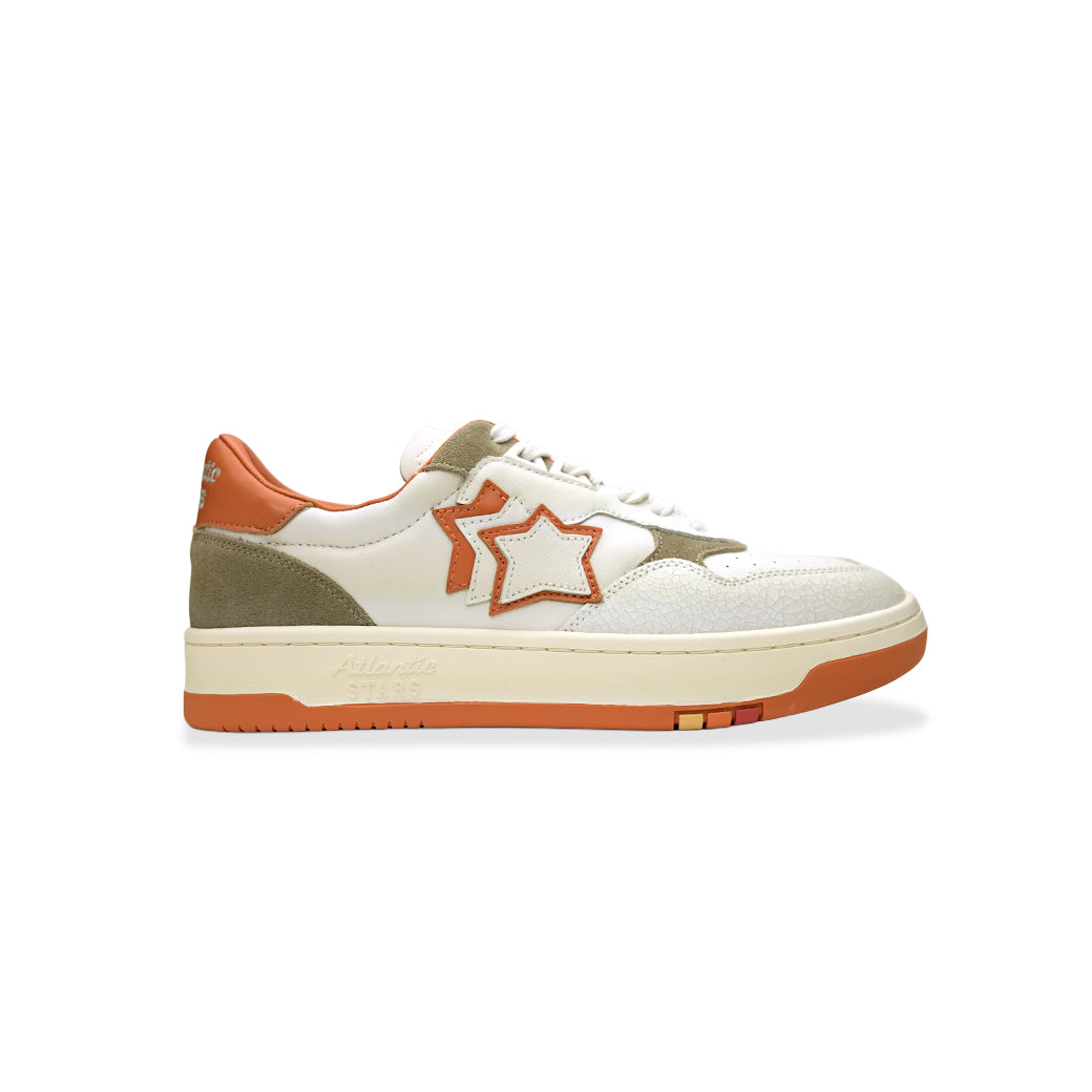 BROOKLYN White Yellow Sneakers | Atlantic STARS Official Store