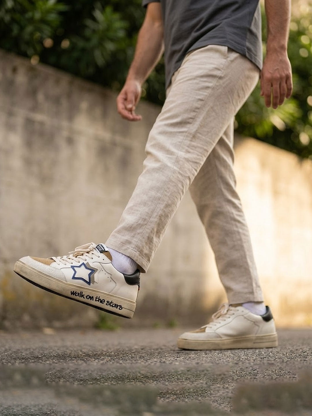 ATLANTA White black Sneakers | Atlantic STARS Official Store