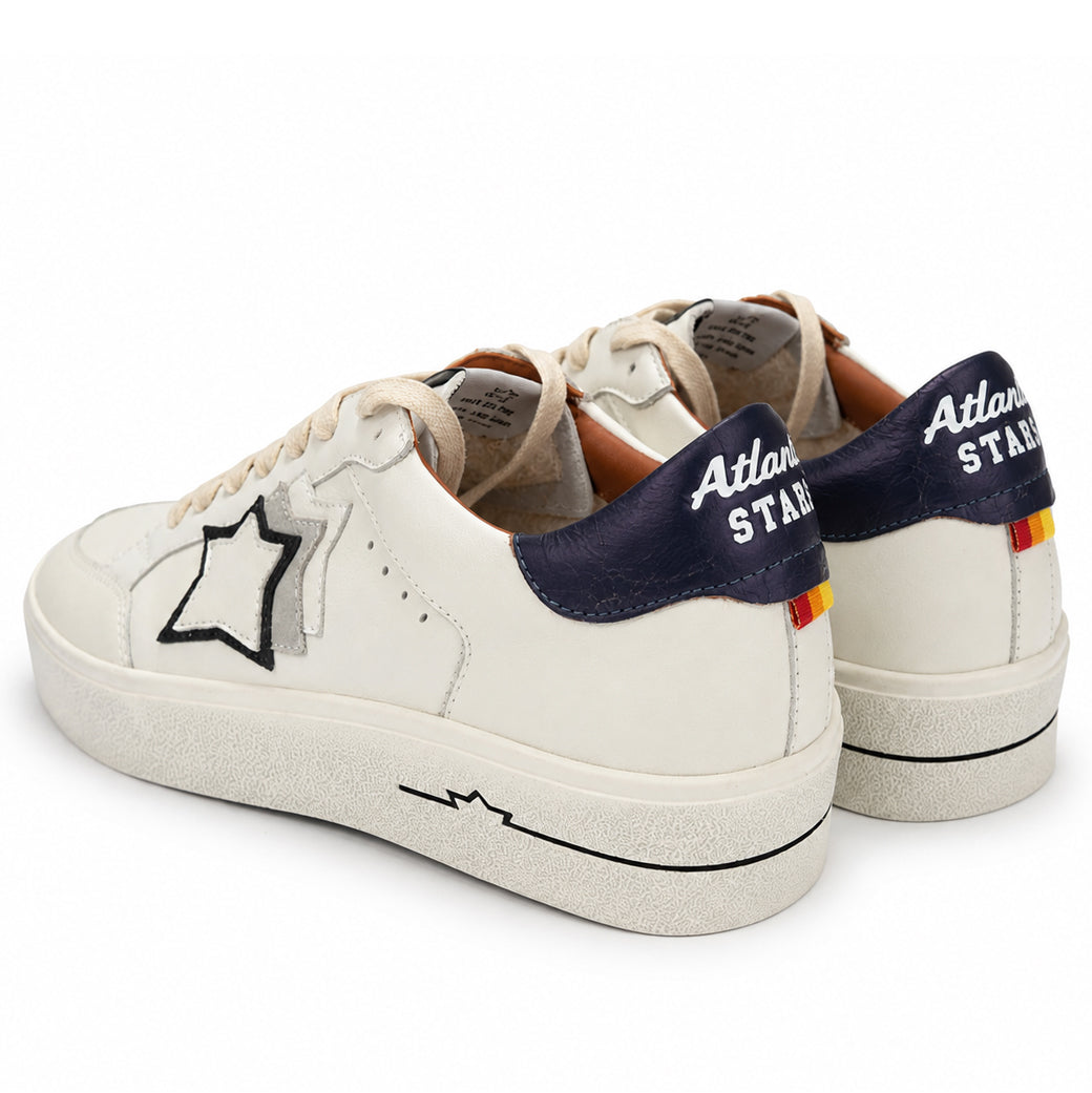 Atlantic Stars アトランティックスターズ ATLANTA アトランタ スニーカー ATLA05-A02-BBNA ホワイト ベージュ ネイビー【日本正規品｜2026-27年秋冬新作】