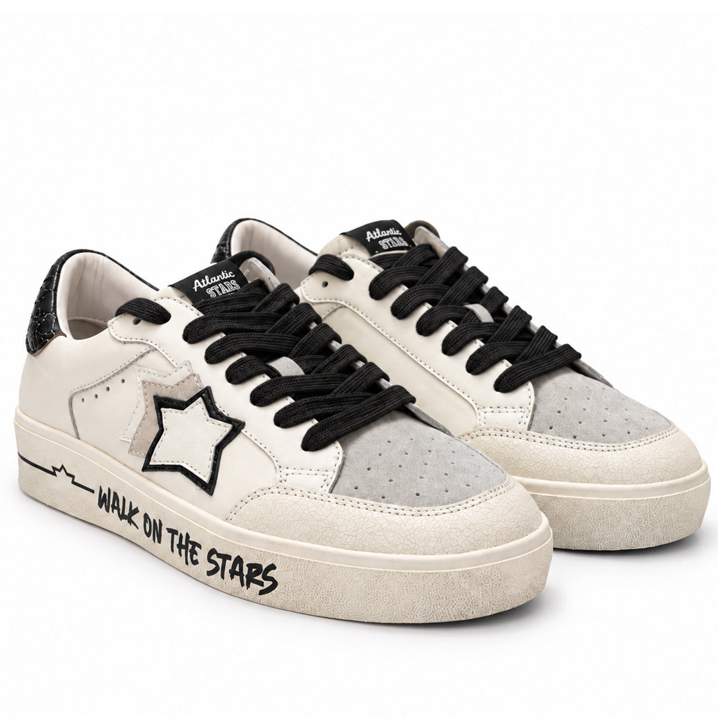Atlantic Stars アトランティックスターズ ATLANTA アトランタ スニーカー ATLA05-A02-BGBN ホワイト ベージュ グリージョ【日本正規品｜2026-27年秋冬新作】
