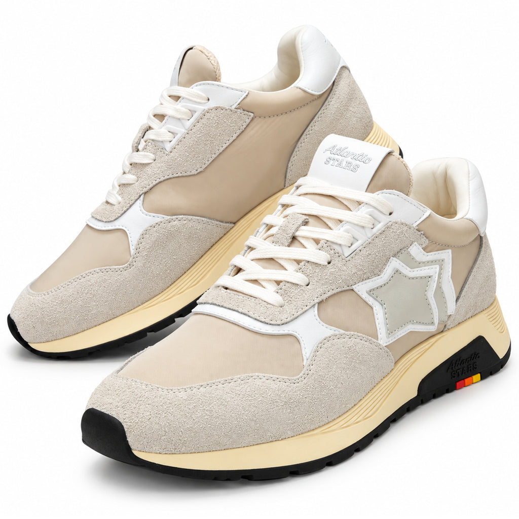 Atlantic Stars アトランティックスターズ ELETTRA エレットラ スニーカー DALA05-D01-GBGB ホワイト ラテ【日本正規品｜2026-27年秋冬新作】