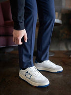 BROOKLYN BROK 2020-0105 White blue ブルックリン スニーカー