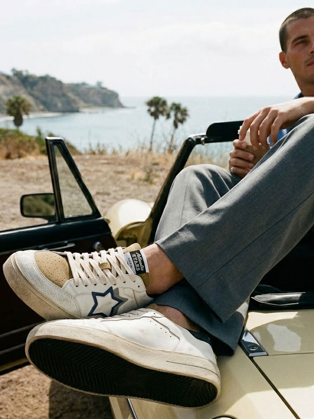 ATLANTA White black Sneakers | Atlantic STARS Official Store