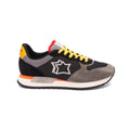Atlantic STARS MENNEA sneakers in black with fluo accents