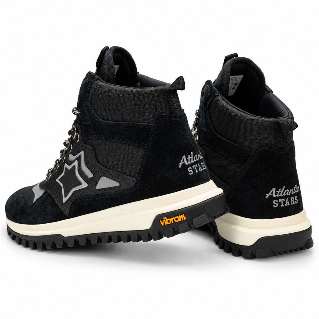 Atlantic Stars アトランティックスターズ POLLUX ポルックス ハイカットスニーカー POLLUX-NNNN-CH01 ブラック Vibramソール【日本正規品｜2026-27年秋冬新作】