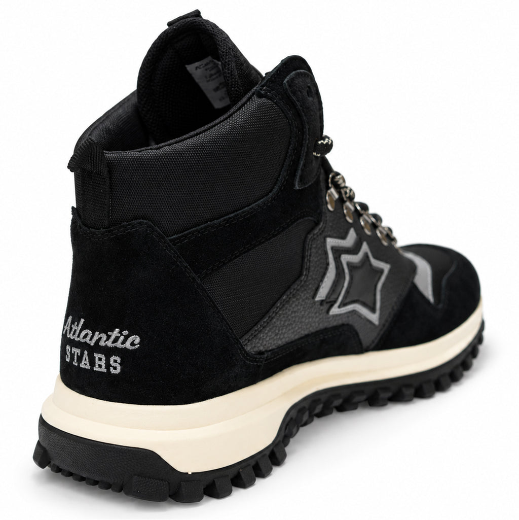 Atlantic Stars アトランティックスターズ POLLUX ポルックス ハイカットスニーカー POLLUX-NNNN-CH01 ブラック Vibramソール【日本正規品｜2026-27年秋冬新作】
